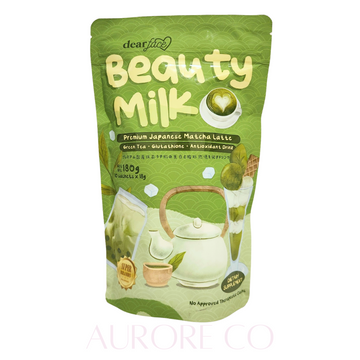 Dear Face Beauty Milk - Matcha Latte Glutathione + Collagen Drink